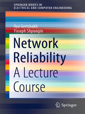cover image of Network Reliability